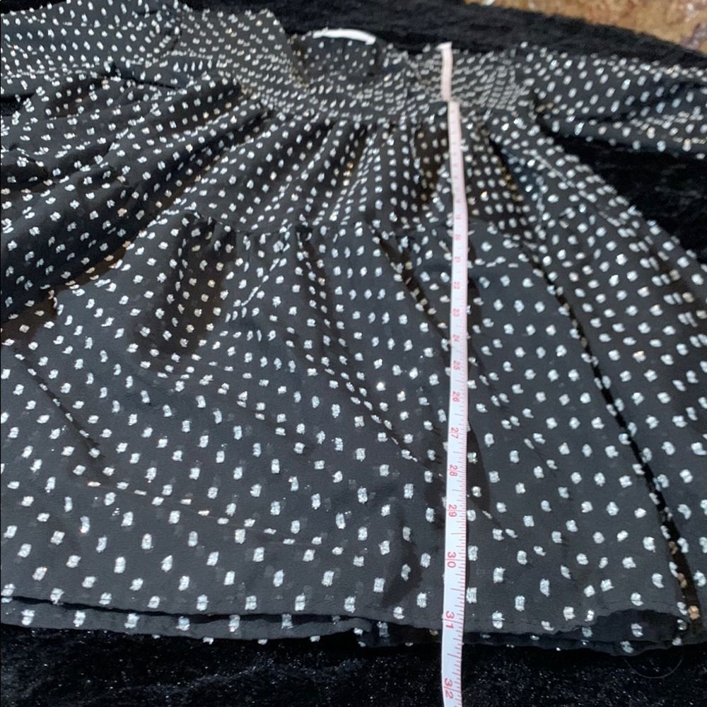 Zara Kids Black and Silver Party Dress Size 11-12 - Picture 8 of 9